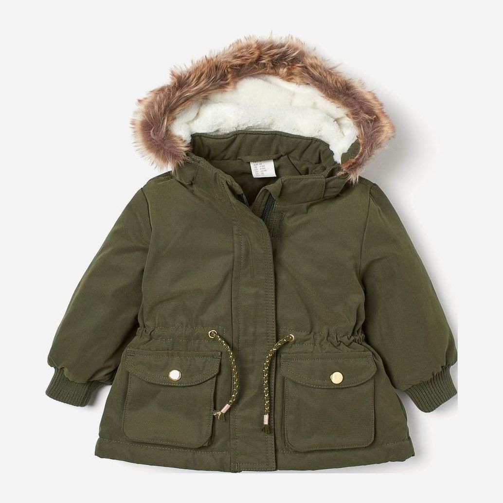

Зимняя куртка-парка H&M 0734917 0 80 см Хаки