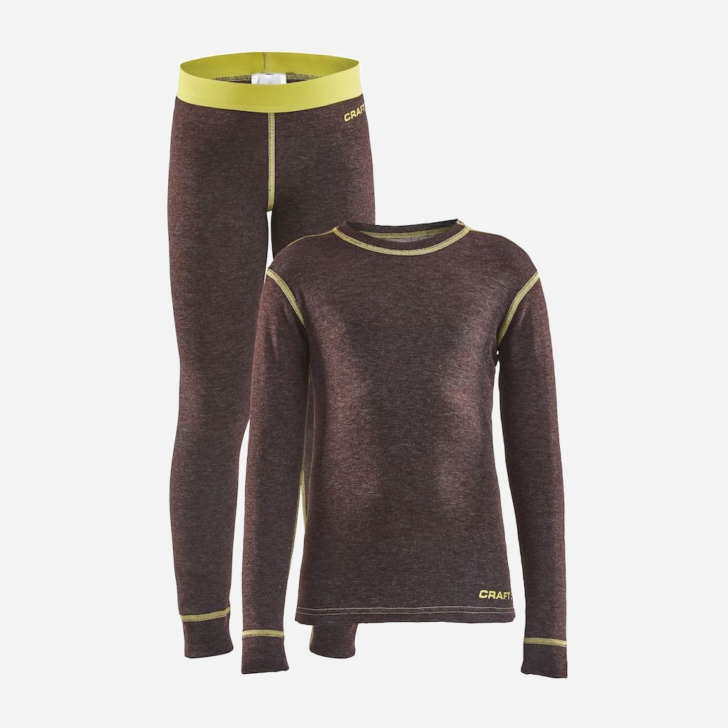 

Детский комплект термобелья Craft Core Wool Merino Set Junior 1909714-480200 98-104 см