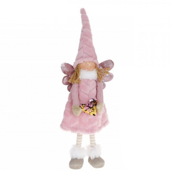 

Фигурка мягкая новогодняя Ангел Девочка 35 см. Flora 12732 (NAT08822)