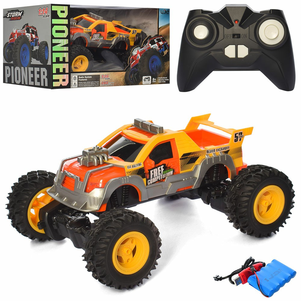 

Джип Машинка 30 см на радиоуправлении UJ99-N04 аккумулятор, 1:14, резиновые колеса, 4х4, USB