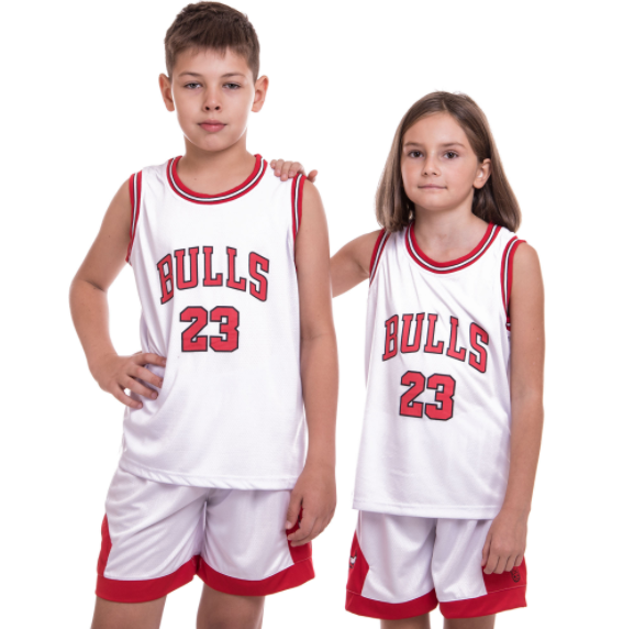

Форма баскетбольная подростковая NB-Sport NBA BULLS 23 5351 2XL (16-18 лет) Бело-красная (IN07615)