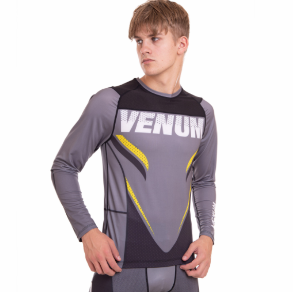 

Рашгард с длинным рукавом VNM 9522  (48-50) Серо-желтый, Рашгард с длинным рукавом VNM 9522 XL (48-50) Серо-желтый