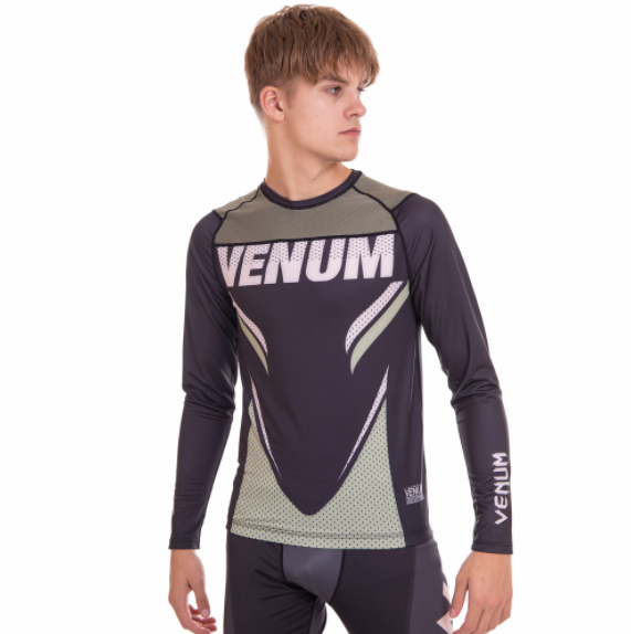 

Рашгард с длинным рукавом VNM 9522  (46-48) Зелено-черный, Рашгард с длинным рукавом VNM 9522 L (46-48) Зелено-черный