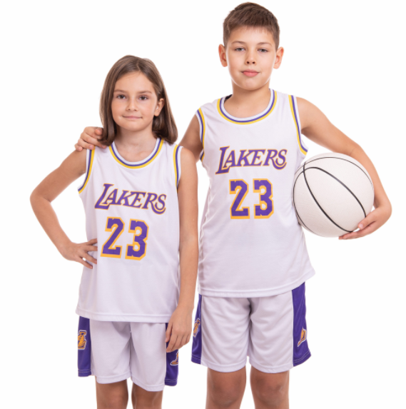 

Форма баскетбольная подростковая NB-Sport NBA LAKERS 23 BA-0563 2XL (16-18 лет) Бело-фиолетовая (IN07640)
