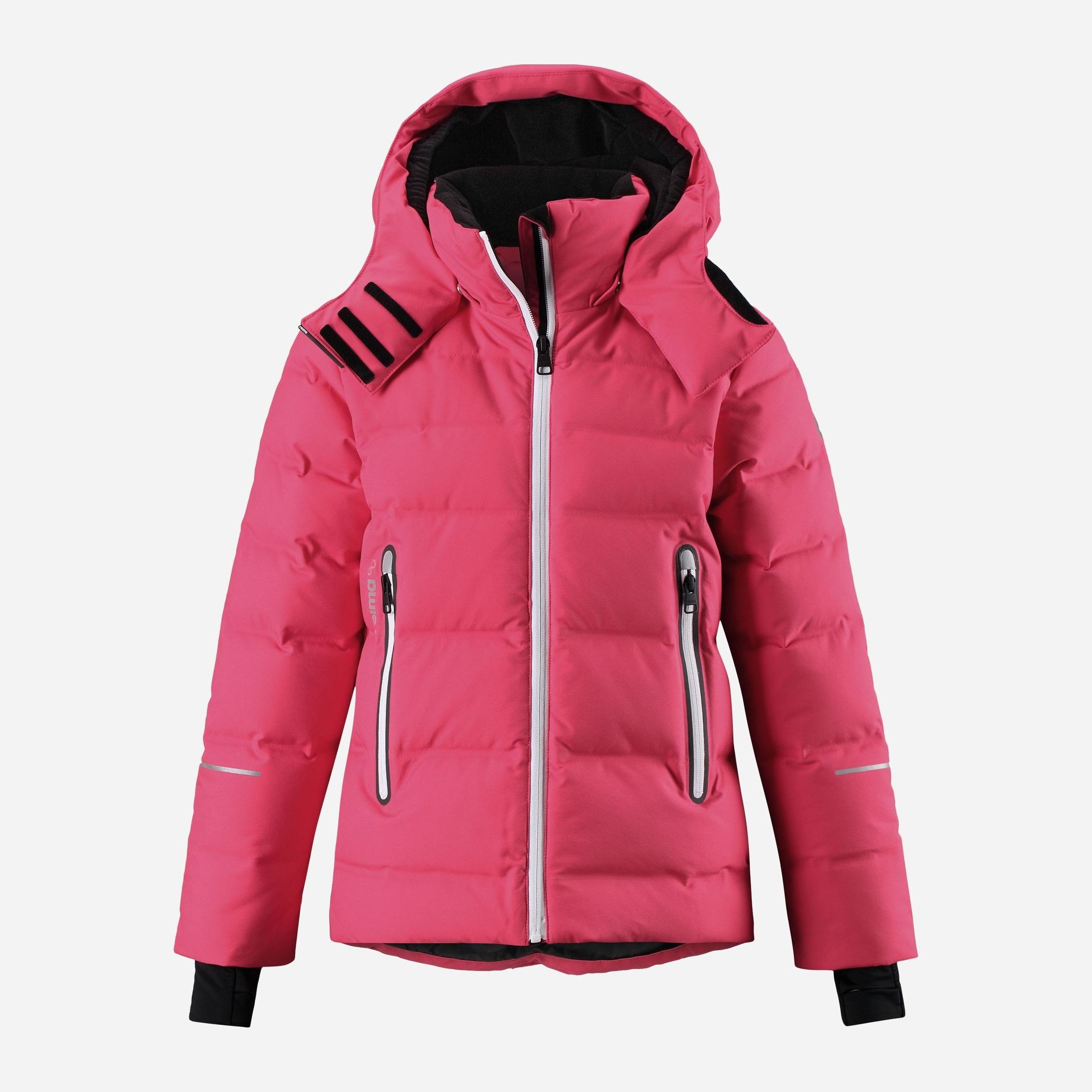 Акція на Дитяча зимова лижна термо куртка для дівчинки Reima 531356-3360 134 см від Rozetka