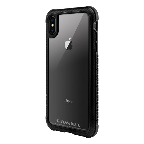 

Switcheasy Glass Rebel чехол для iPhone XS Max Carbon Black (GS-103-46-173-98)