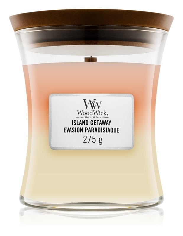 

Ароматическая свеча Woodwick Medium Trilogy Island Getawey 275 г