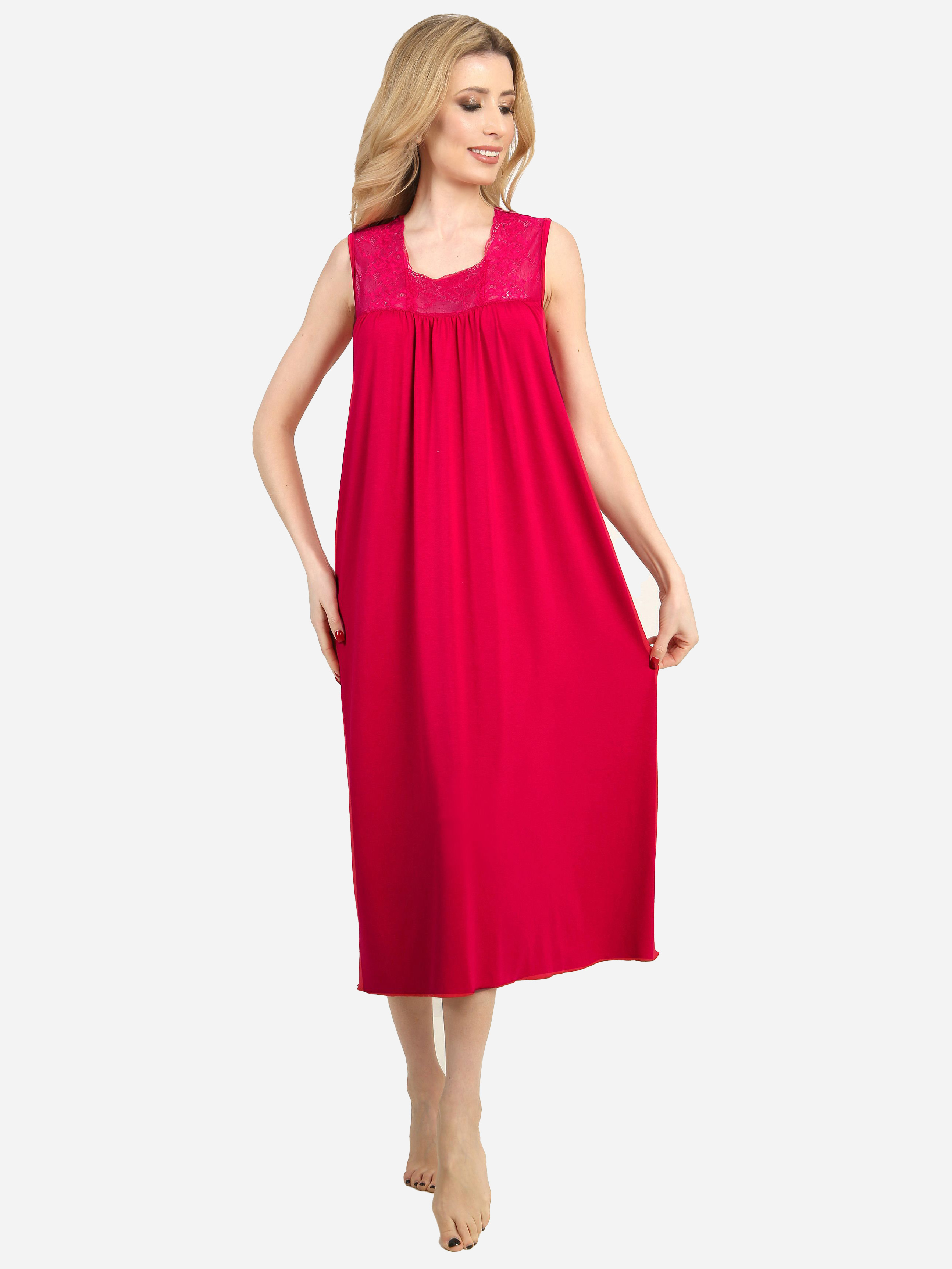 

Ночная рубашка Violet Delux НС-М-101  Азалия, Ночная рубашка Violet Delux НС-М-101 XL Азалия