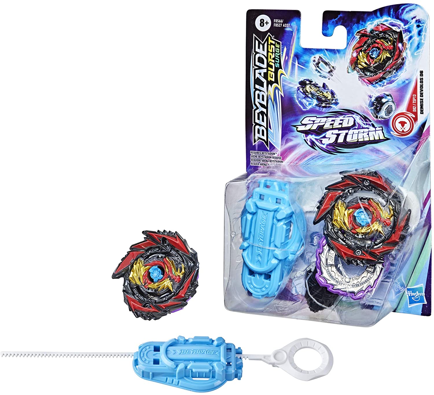 

Бейблейд Гибель Деволос Д6 Beyblade Burst Surge Speedstorm Demise Devolos D6 Hasbro F0566