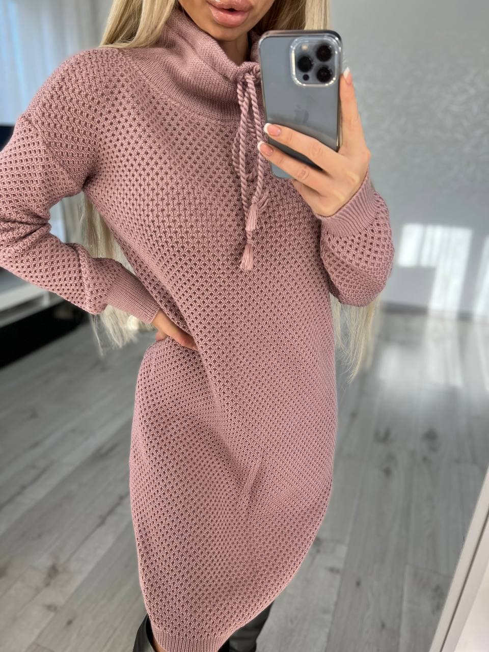 

Fashions • Платье вязаное под горло Катрин Fashions - пудра (8238-нс, Fashions • Платье вязаное под горло Катрин Fashions 44-50 пудра (8238-нс)