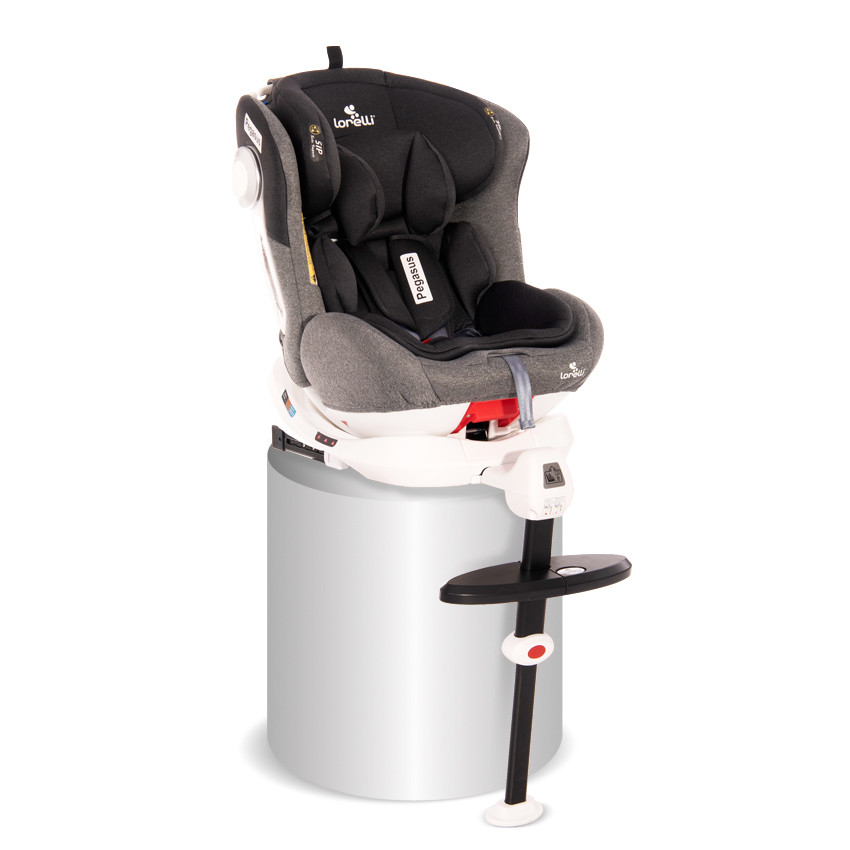 

Автокресло Pegasus Isofix (0-36 кг) Светло-серый