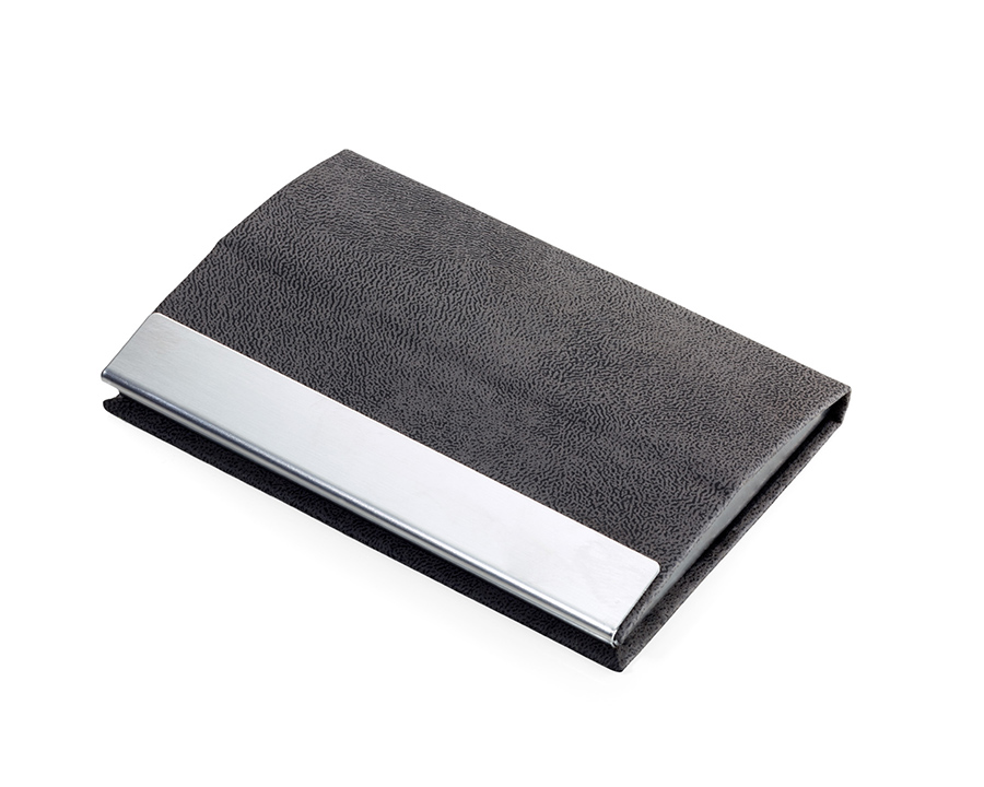 

Визитница Troika Card Stand, серая