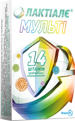 

Пробиотик ADM Protexin Лактиале Мульти 30 капсул (4823002240603)