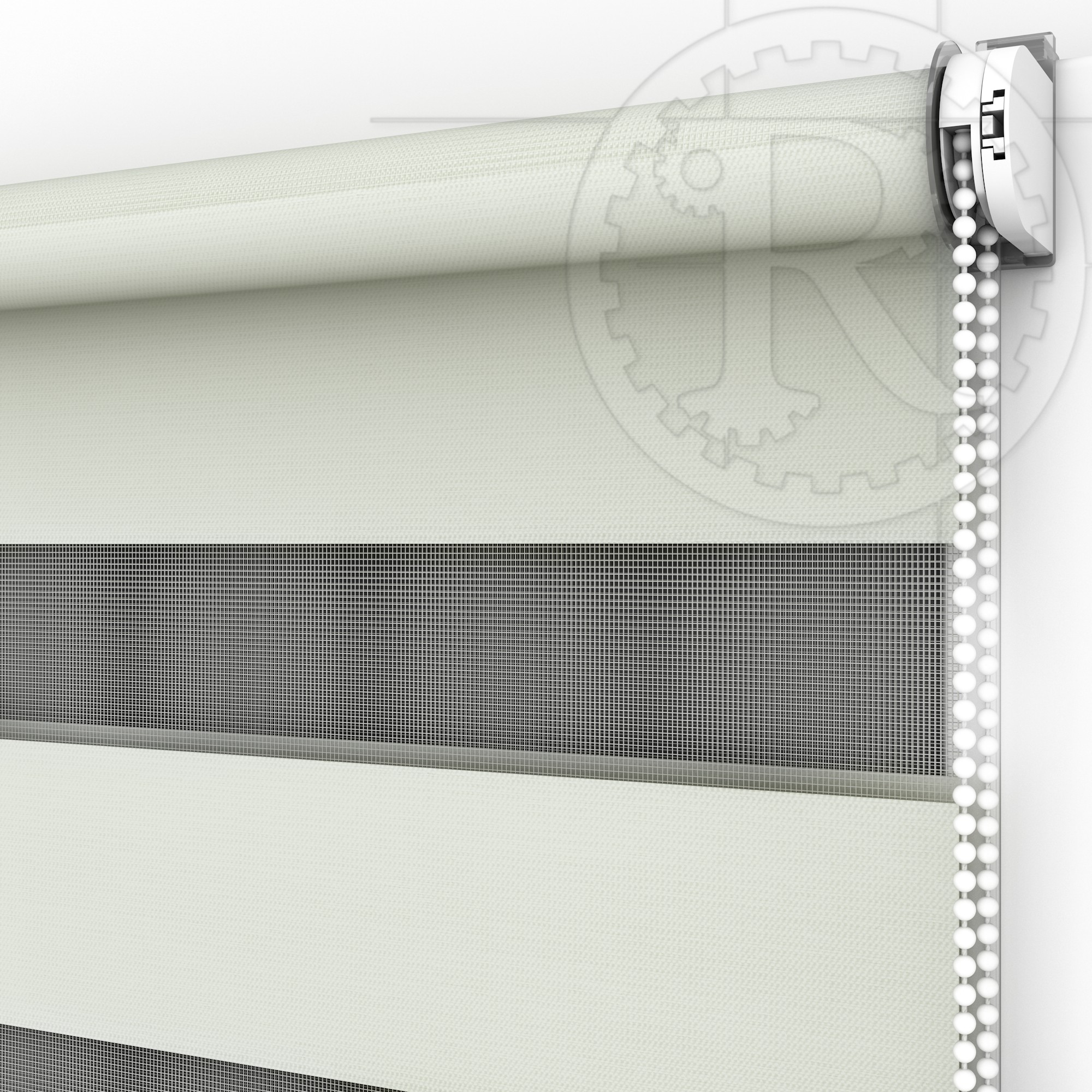 

Жалюзи День-Ночь Standart DN11001 White 130 x 160 см