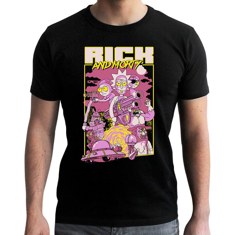 

Футболка Abystyle Rick and Morty T-Shirt - Movie, XL