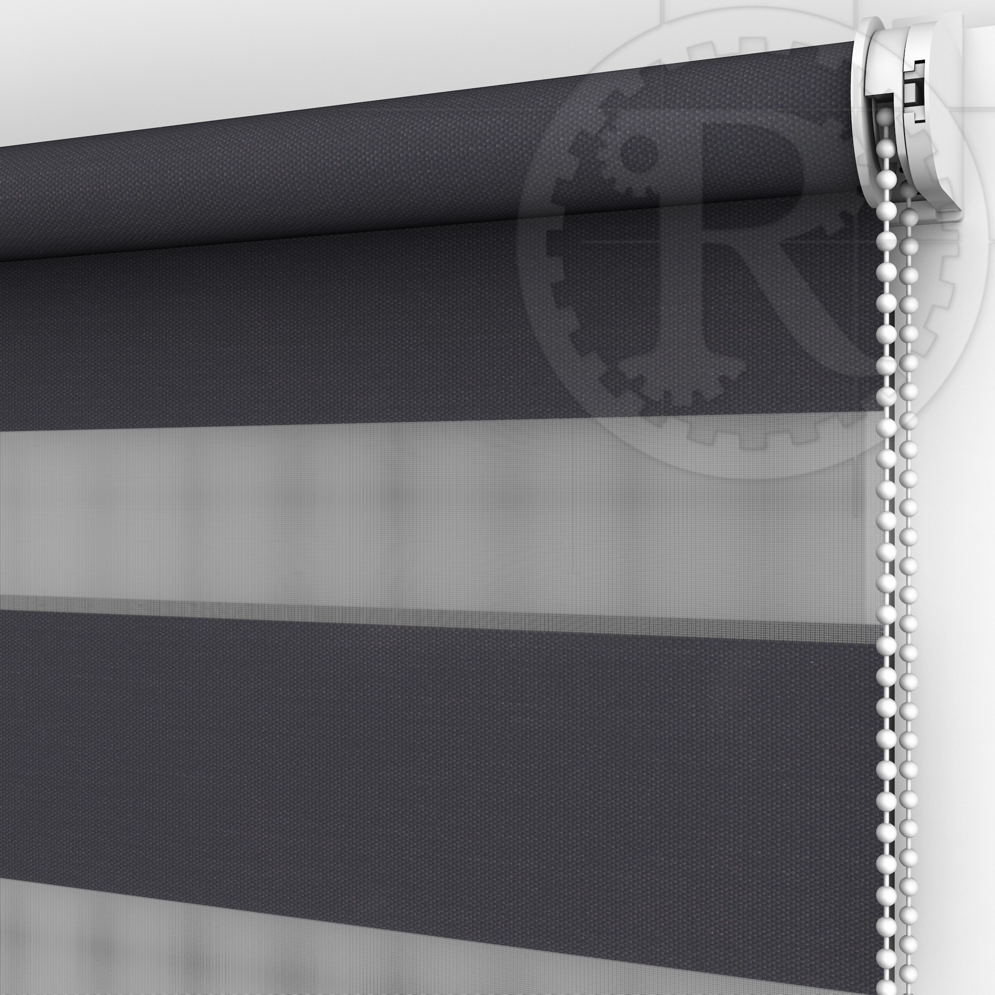 

Жалюзи День-Ночь Блэкаут Albedo Design DN726 Anthracite 47.5 x 160 см