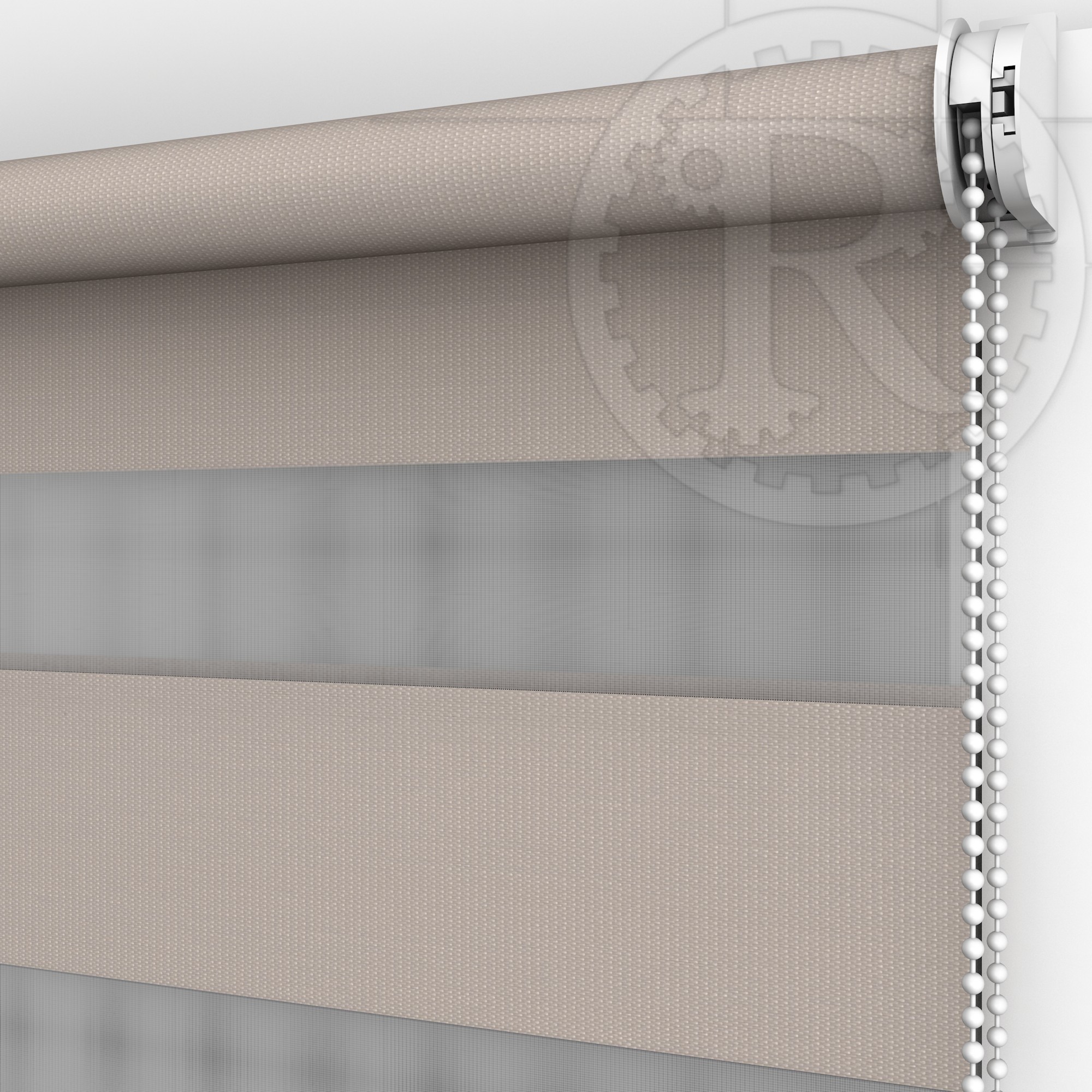 

Жалюзи День-Ночь Блэкаут Albedo Design DN724 Cacao 110 x 200 см