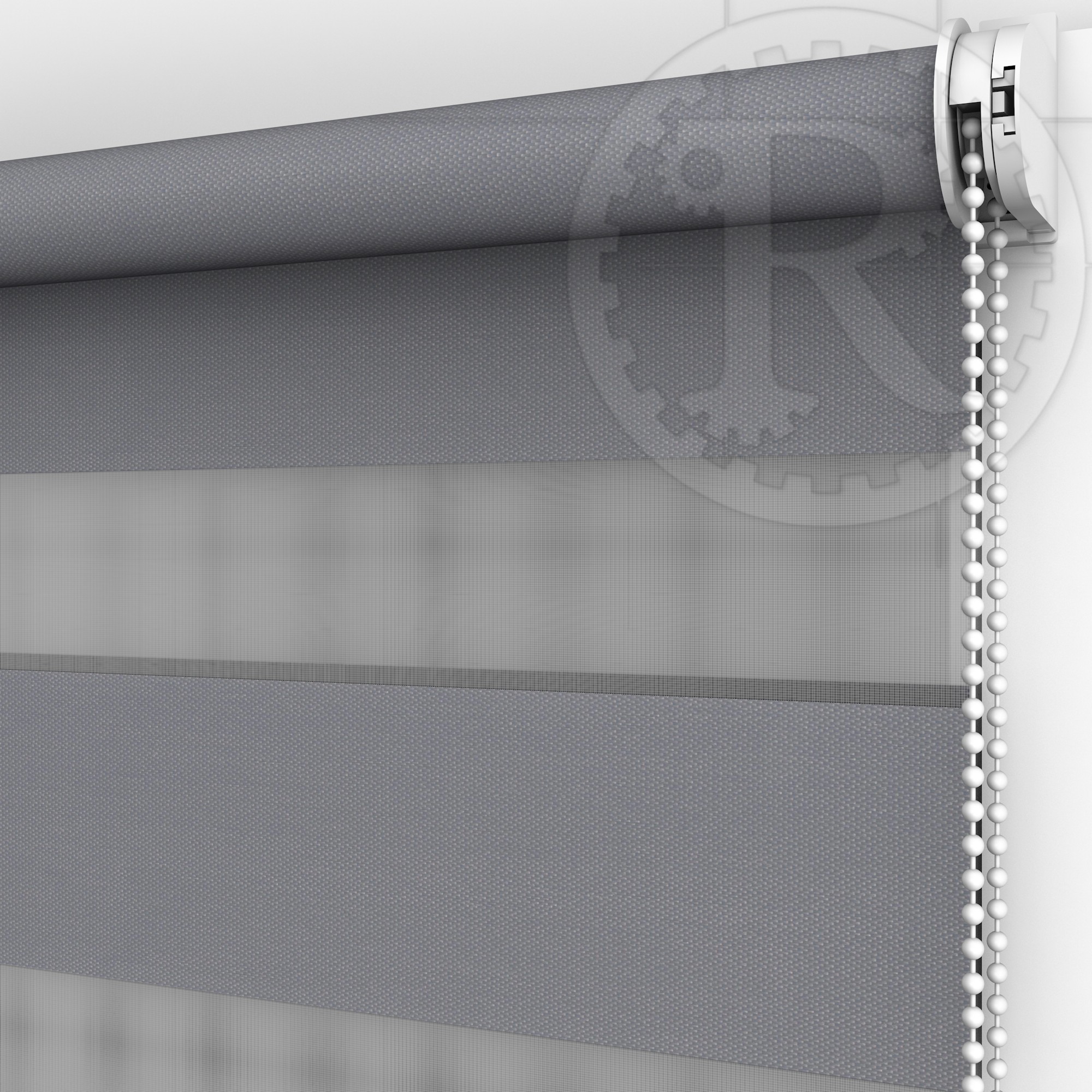 

Жалюзи День-Ночь Блэкаут Albedo Design DN725 Gray 140 x 200 см