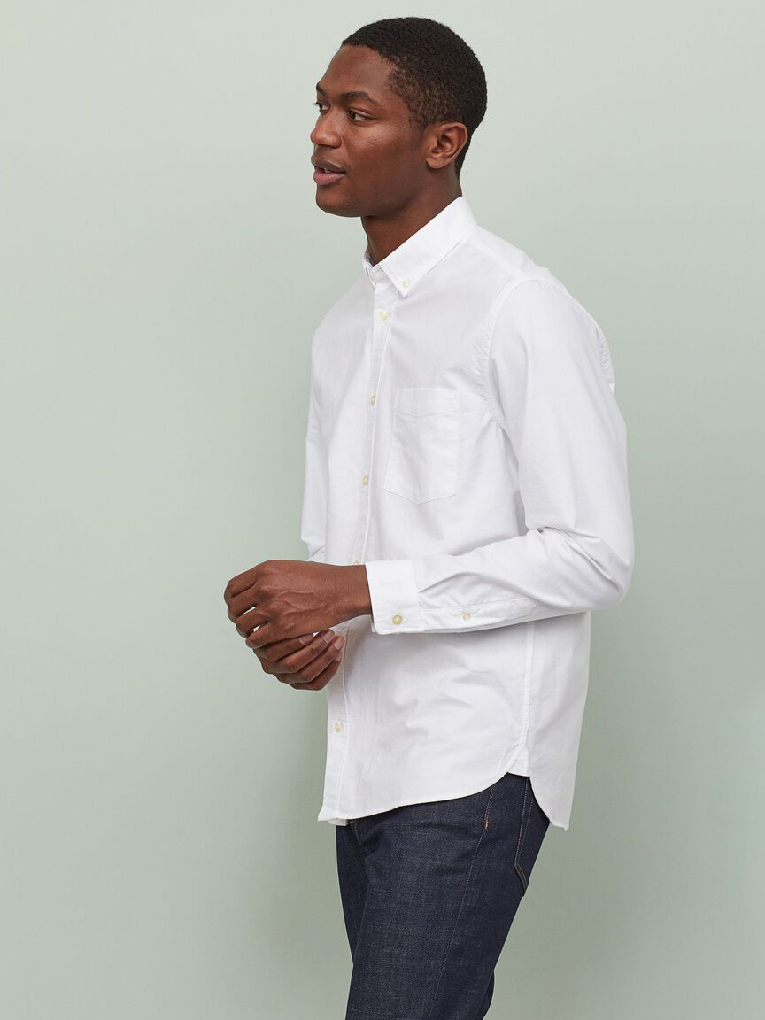 

Рубашка H&M 09-0795836-002 XL Белая (СА2000001877180)
