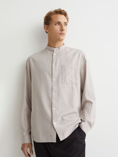 

Рубашка H&M 09-0637411-009  Песочная (СА2000001875063, Рубашка H&M 09-0637411-009 L Песочная (СА2000001875063)