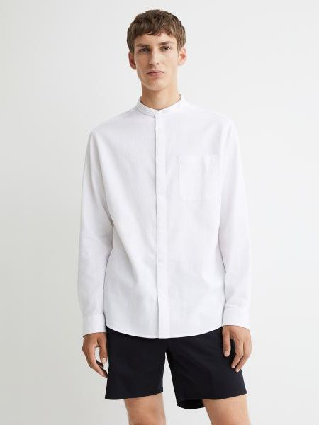 

Рубашка H&M 09-0637411-002 M Белая (СА2000001876572)