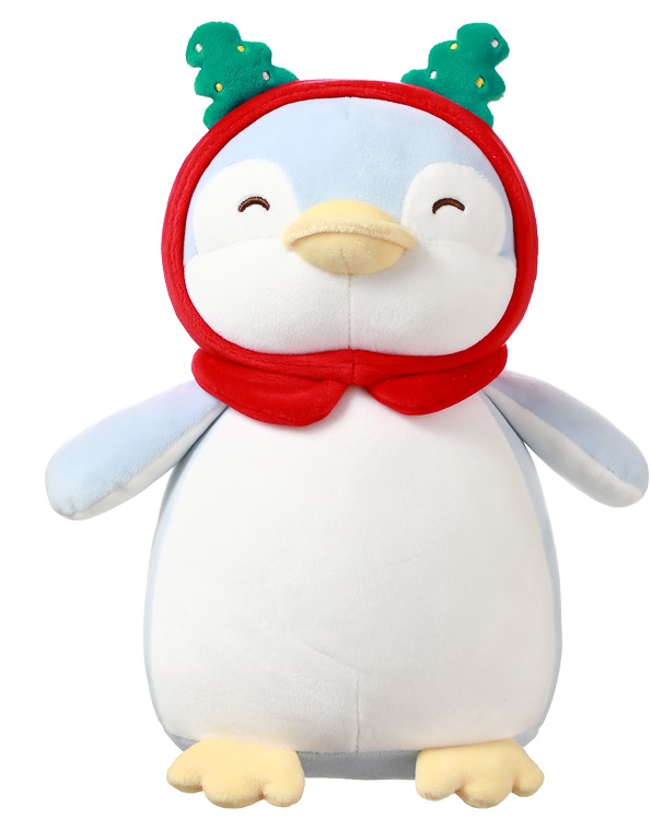 

Плюшевая игрушка Miniso Mini Family Series-Penguin Новогодняя ёлка (6941447596838)