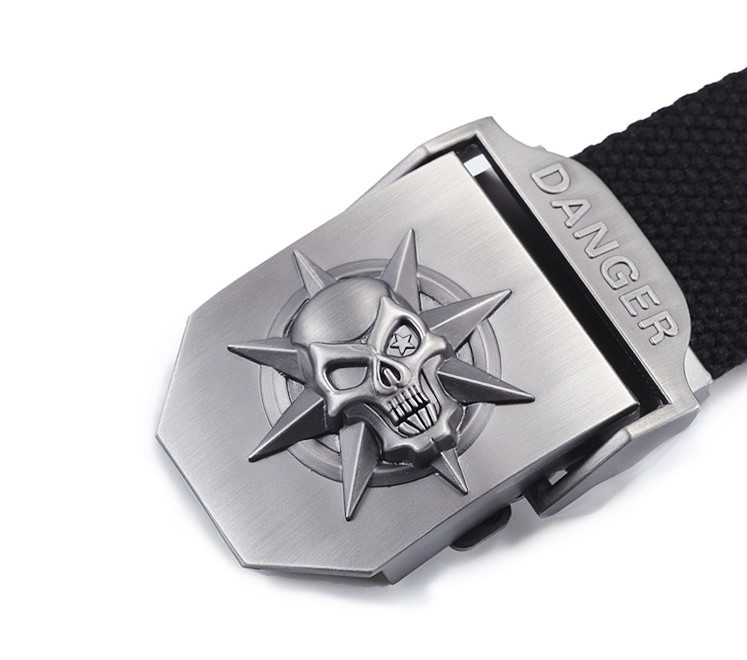 

Ремень Jsstore Череп Пирата Черный 120 см