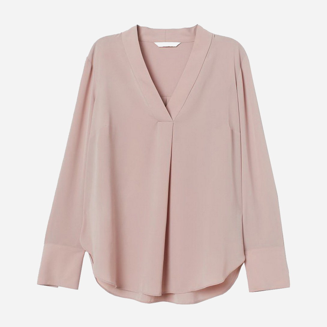 

Блузка H&M 04-0739953-011 40 Розовая (СА2000001875209)