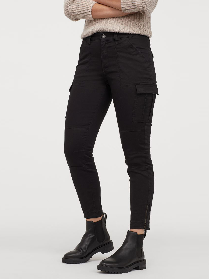 

Джинсы H&M 0822957-1  Черные, Джинсы H&M 0822957-1 44 Черные