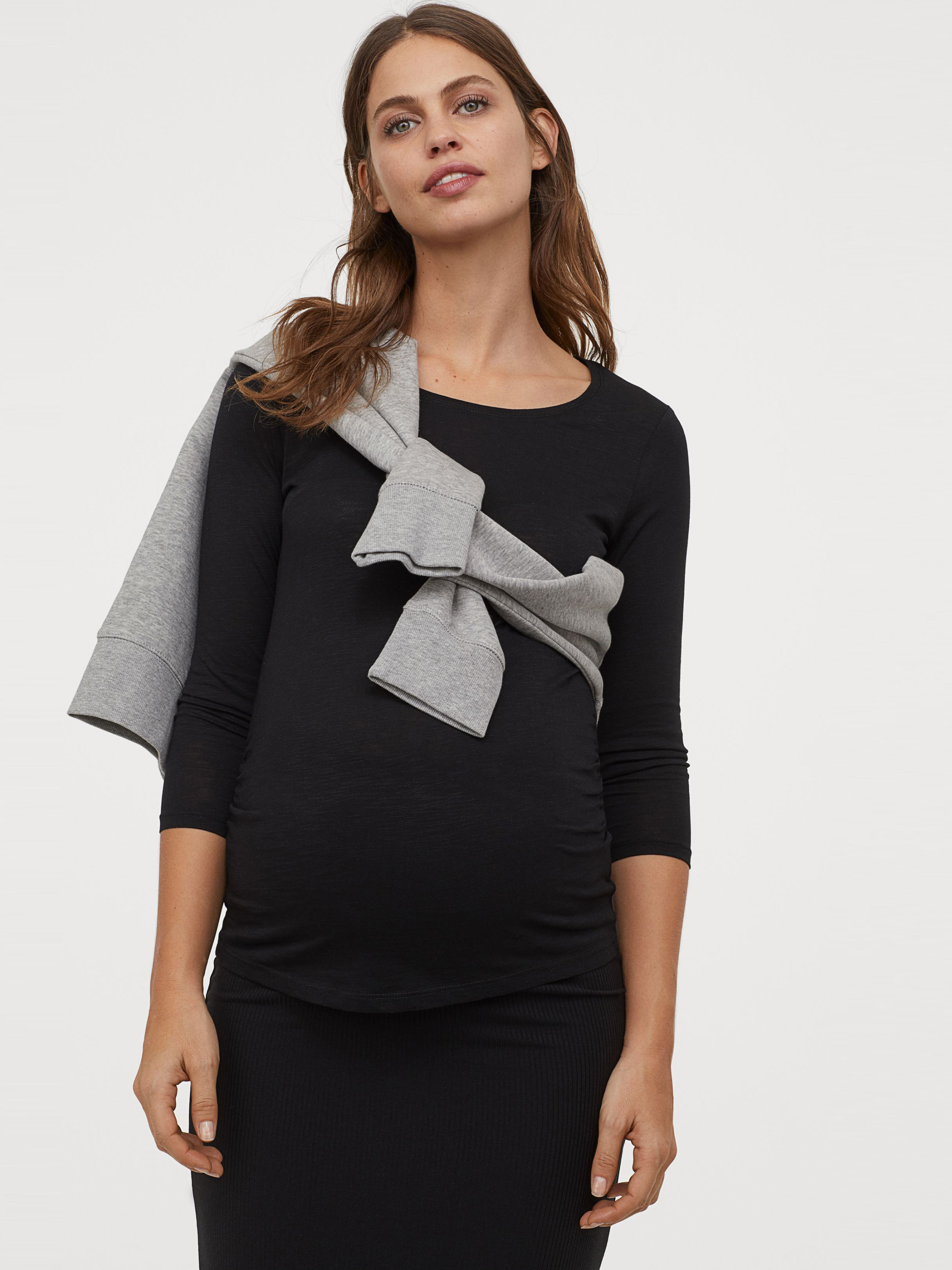 

Лонгслив для беременных H&M 06-0715138-001  Черный (СА2000001875261, Лонгслив для беременных H&M 06-0715138-001 L Черный (СА2000001875261)