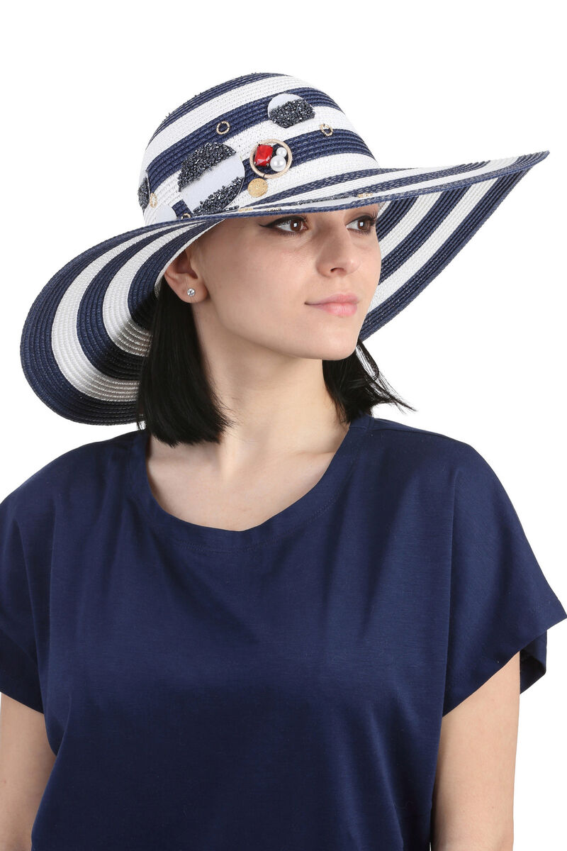 

Шляпа морская с большими полями 58см Vintage