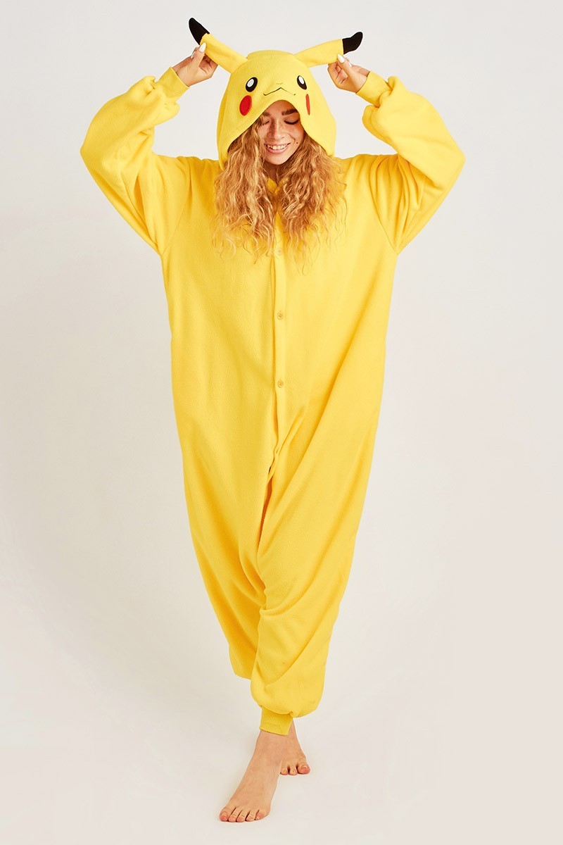 

Пижама кигуруми pika-pika Пикачу, Пижама кигуруми pika-pika Пикачу XL
