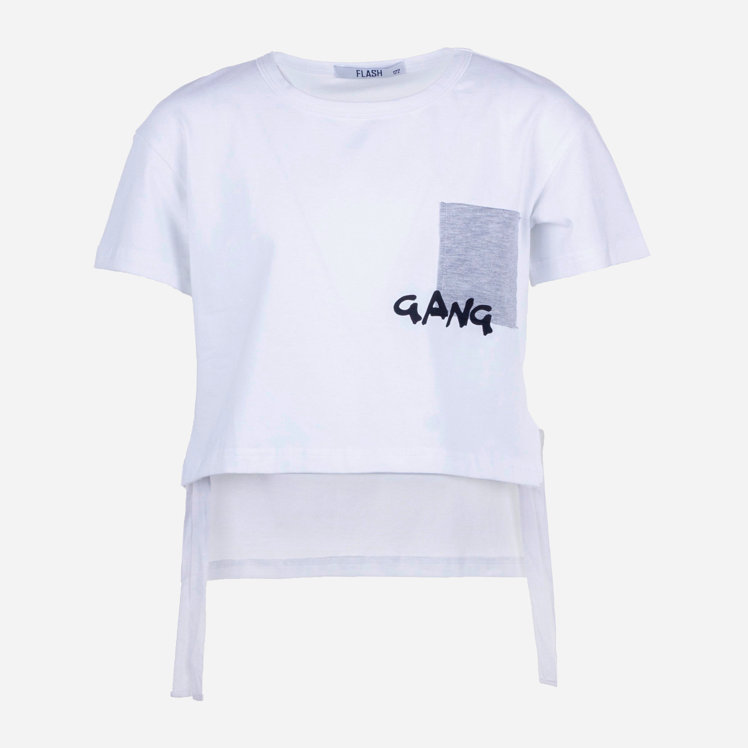

Футболка Flash Gang 19G082-7-2600 128 см Белая