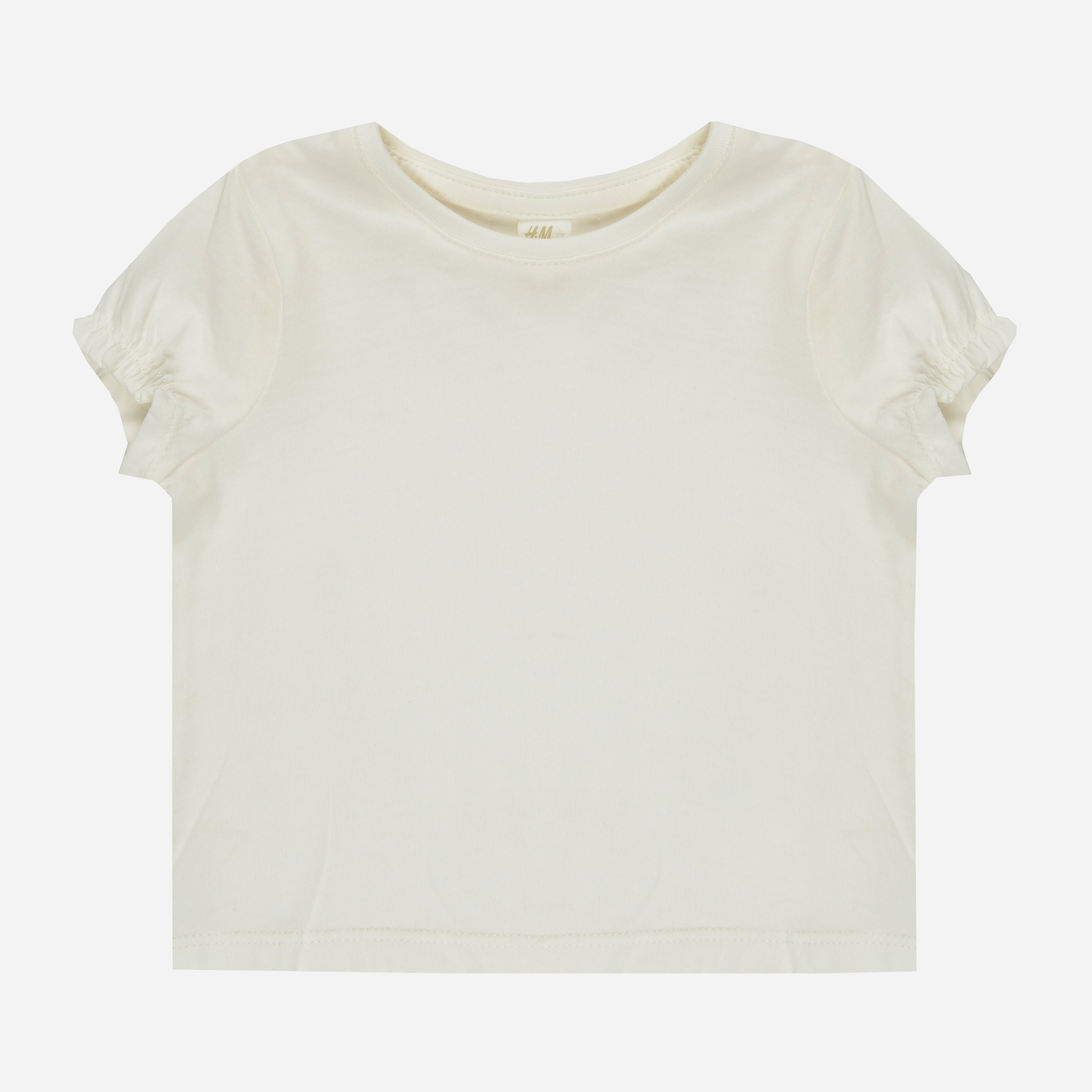 

Футболка H&M 5226896 74 см Белая
