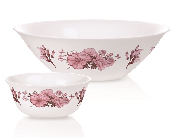 

Салатник/Піала LUMINARC BLOOMZIA /НАБІР/7пр (1х27 см, 6х12 см)