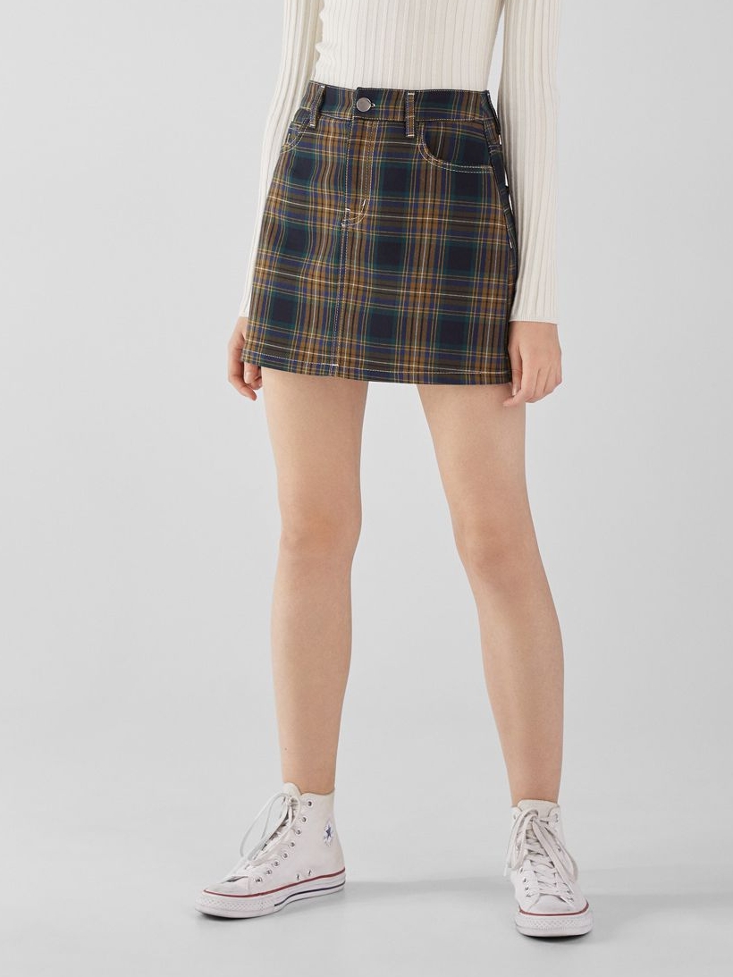 

Юбка Bershka 05690168500 S Принт
