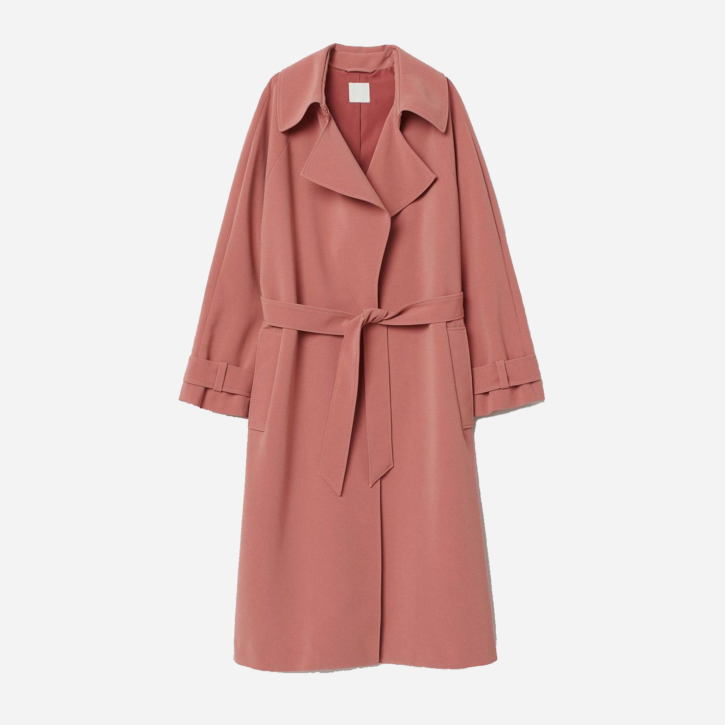 

Плащ H&M 0716045-04  Темно-розовый, Плащ H&M 0716045-04 S Темно-розовый