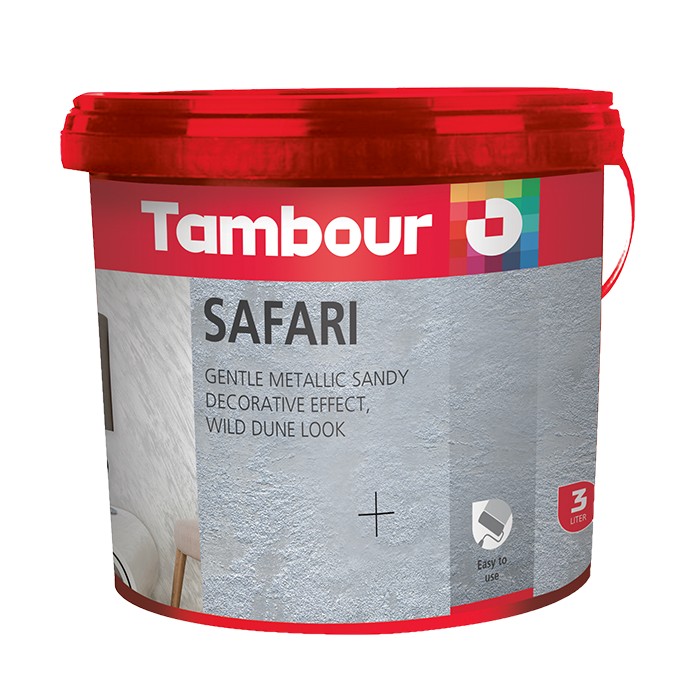 

Строительная краска декоративная TAMBOUR Safari SP-116 Пепельно-розовая 3 л