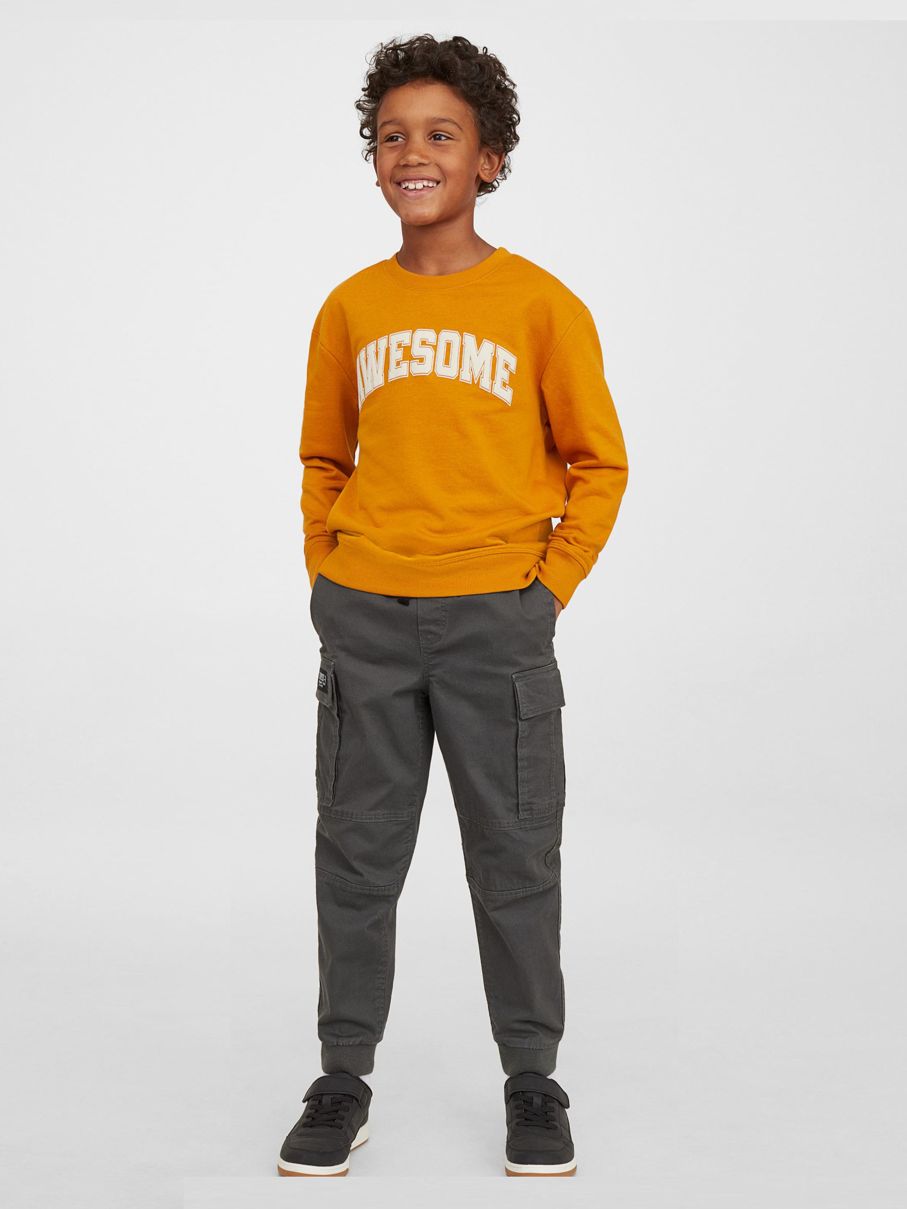 

Брюки H&M 711-689014 146 см Темно-серые