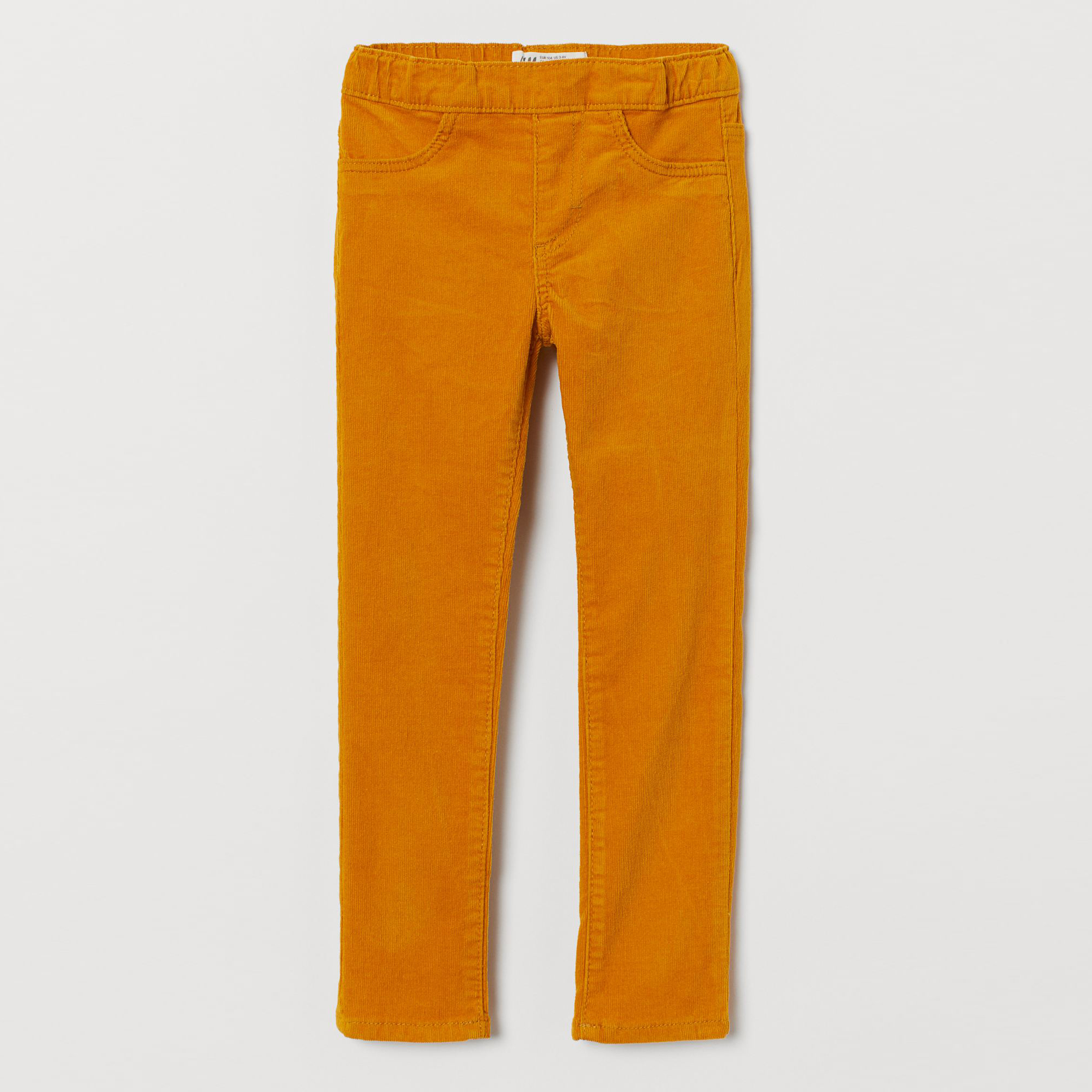 

Брюки вельветовые H&M 711-755611 116 см Горчичные