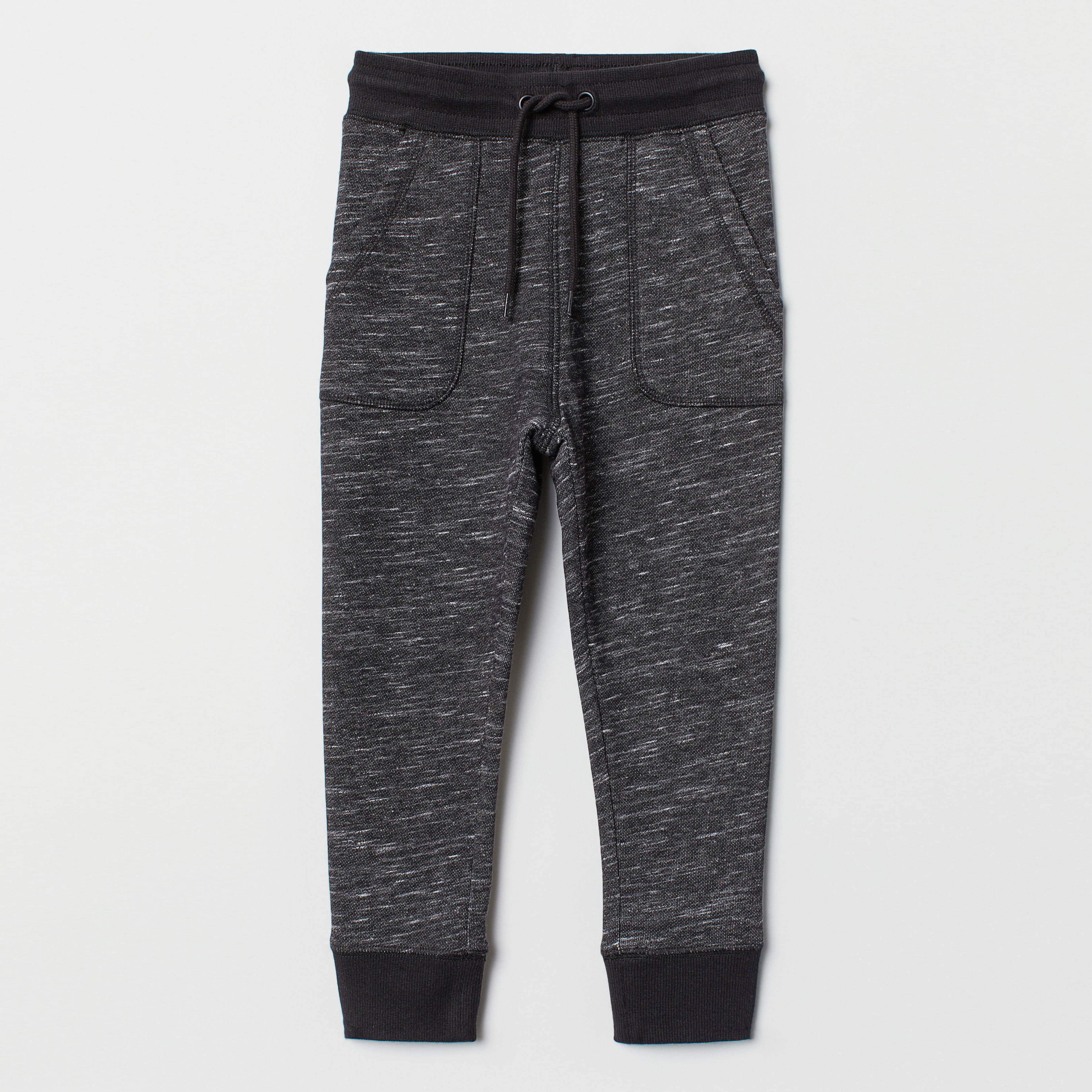 

Спортивные штаны H&M 8Z4938108 104 см Черные/Меланж