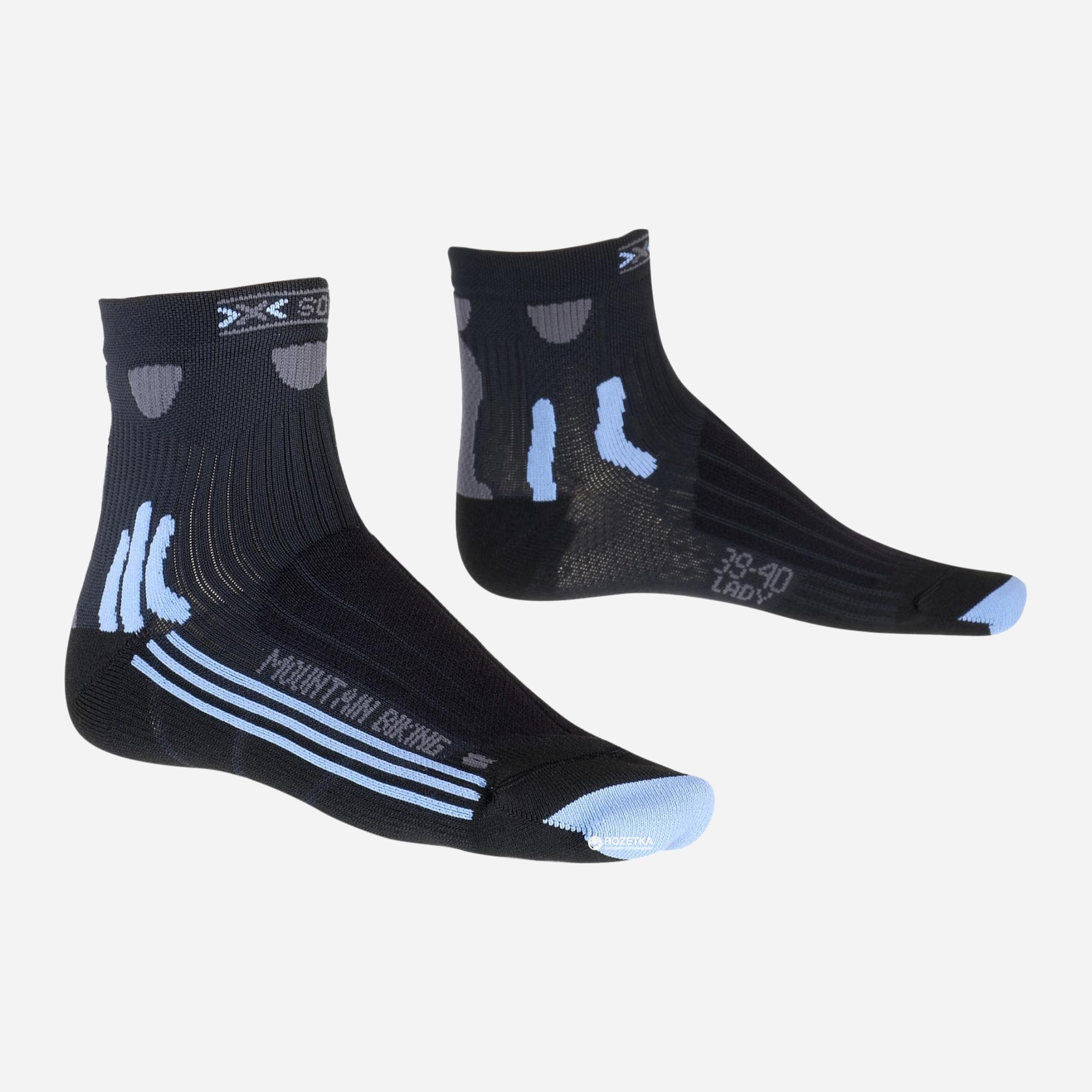 

Носки X-Socks Mountain Biking Lady X20320_X88 / Black-Sky blue, Носки X-Socks Mountain Biking Lady X20320_X88 35/36 Black-Sky blue