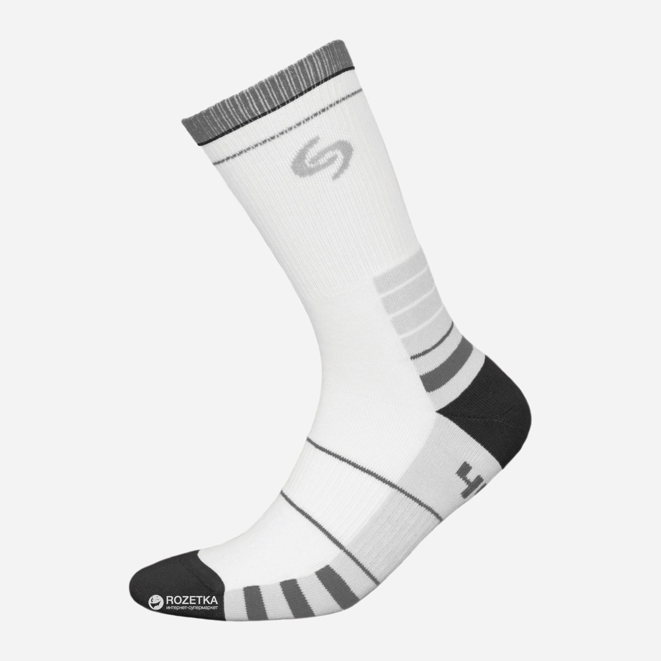 

Термоноски InMove Sport Deodorant - Белые с серым, Термоноски InMove Sport Deodorant 44-46 Белые с серым