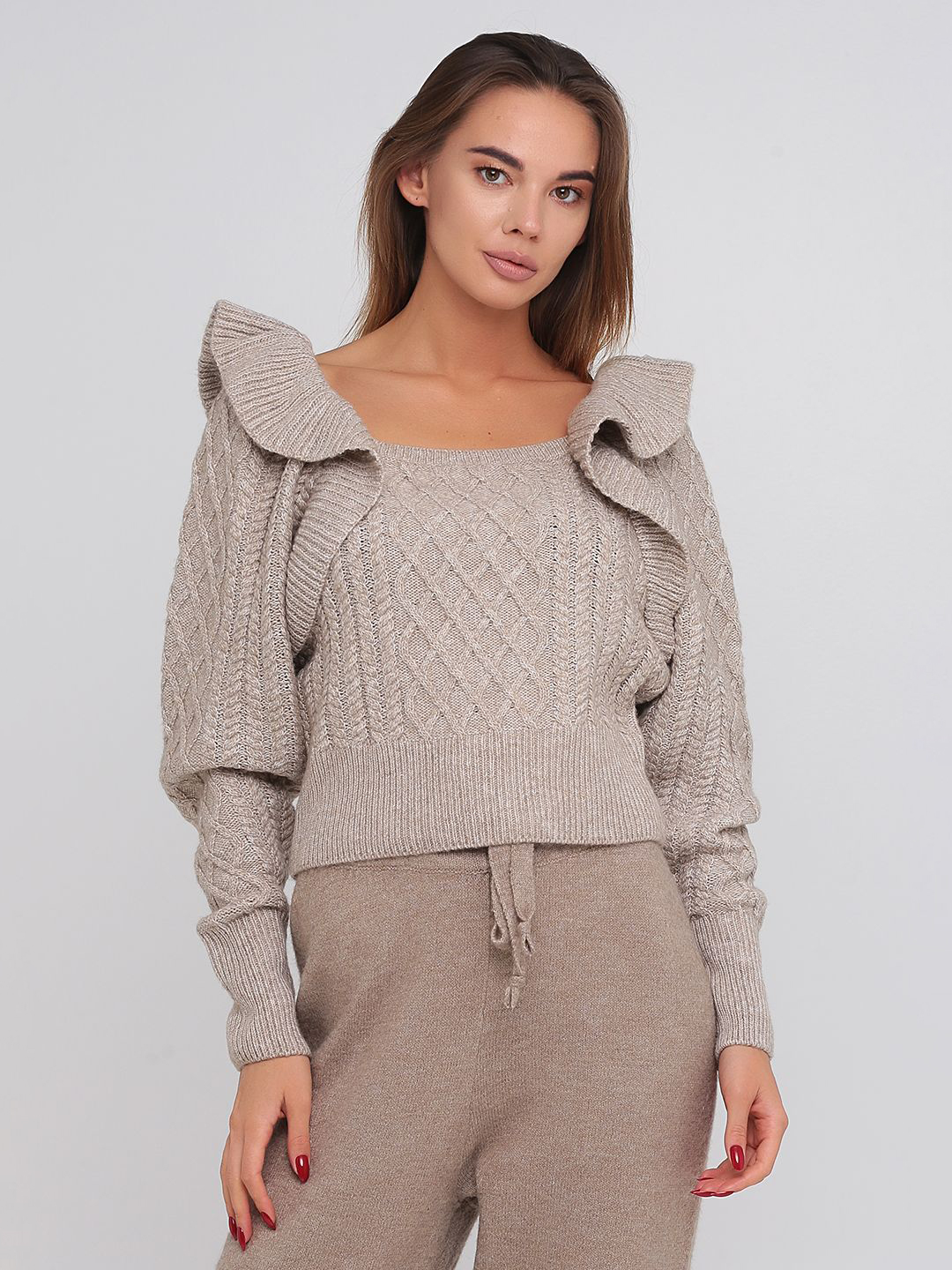 

Джемпер H&M 0918525-02  Бежевый, Джемпер H&M 0918525-02 S Бежевый