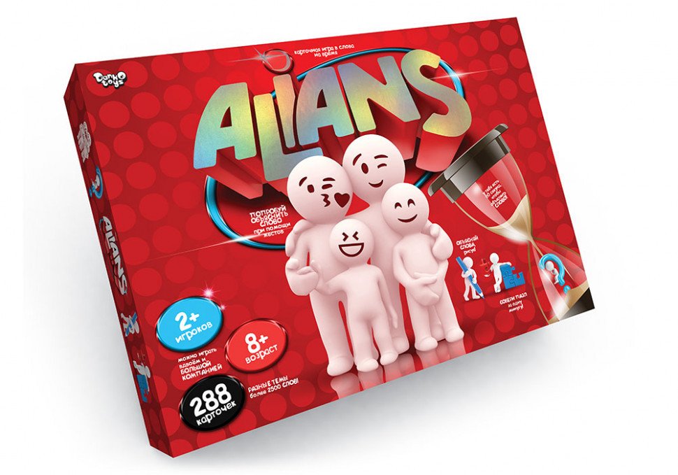 

Настольная развлекательная игра ALN-01 "Alians"