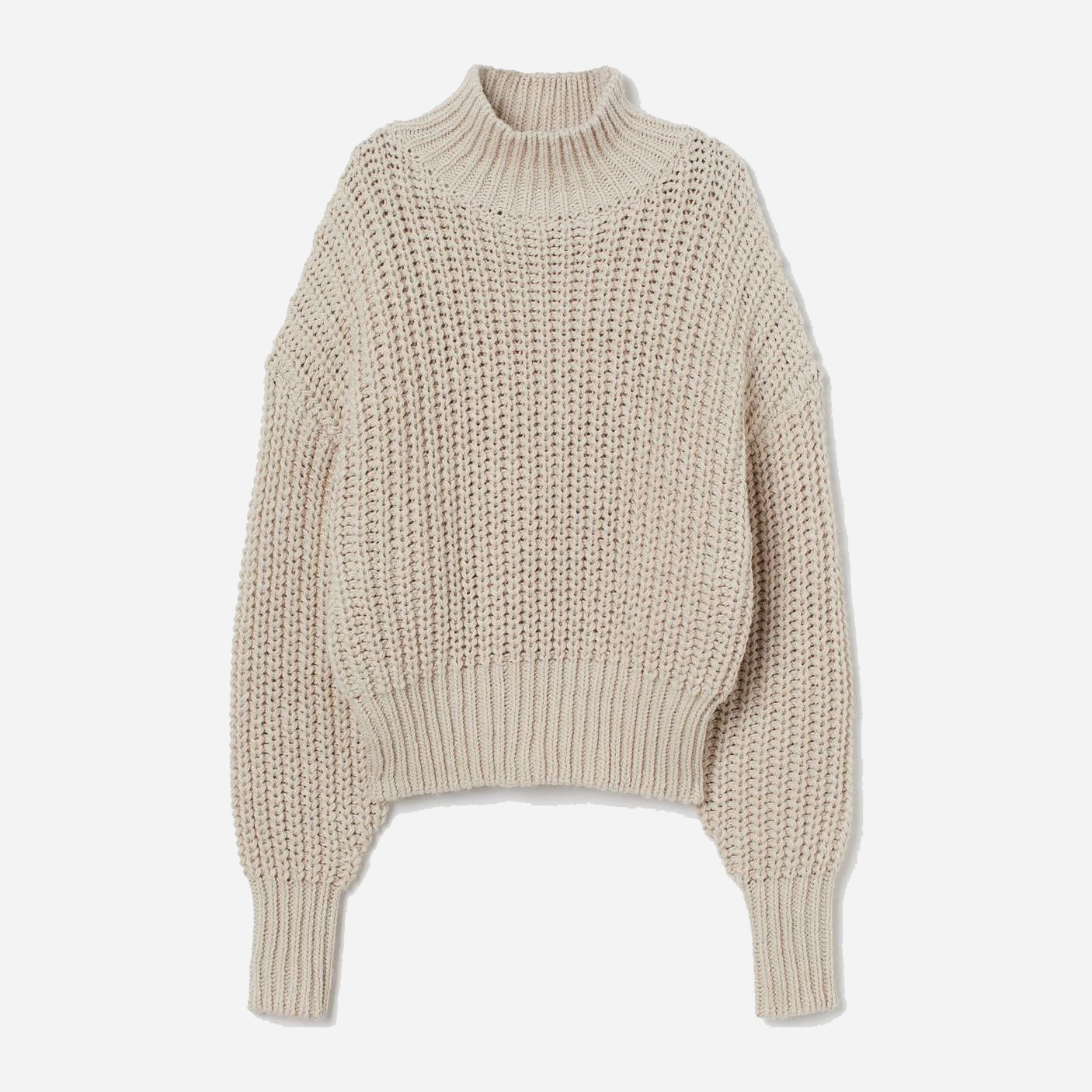 

Свитер H&M 0826500-02 XL Светло-бежевый