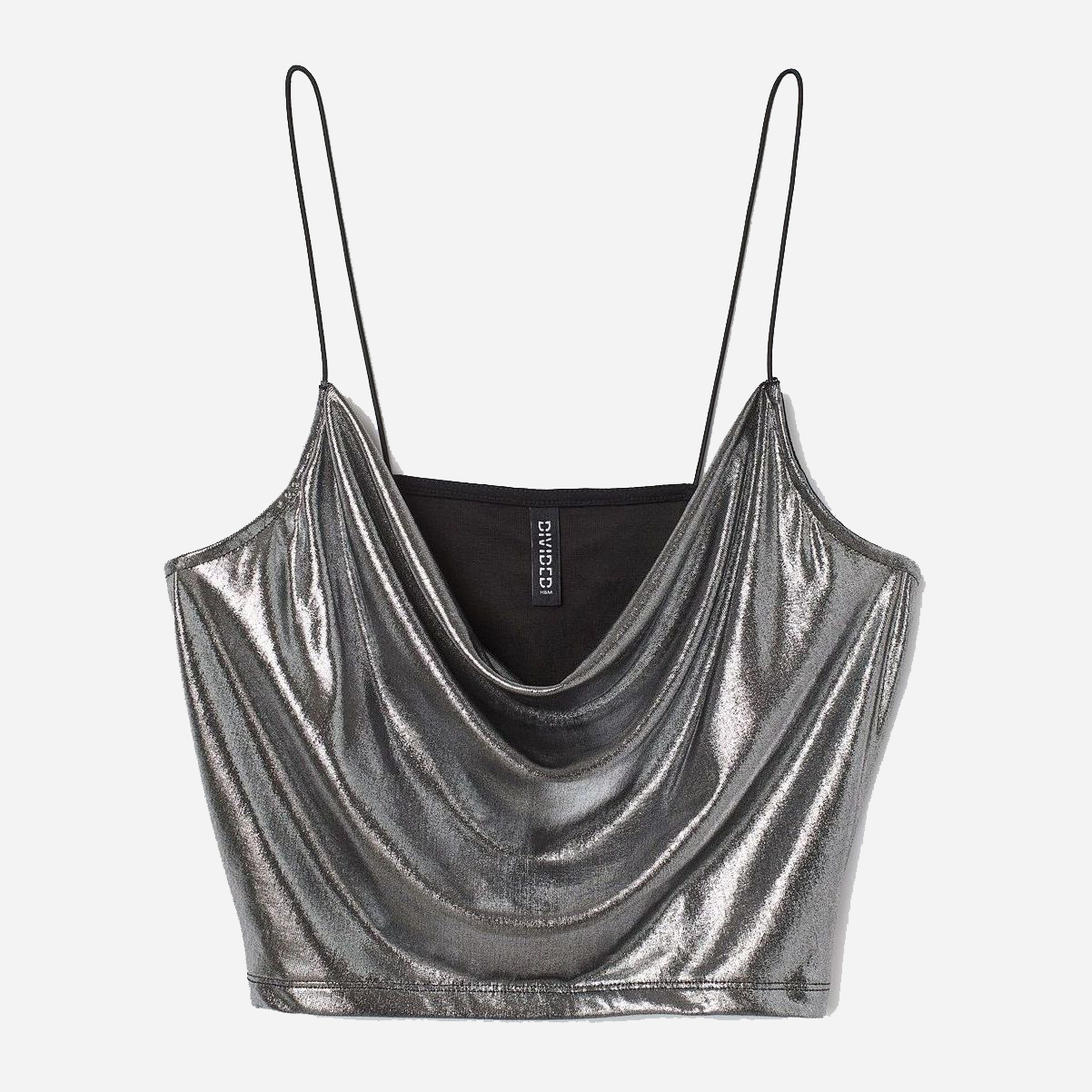 

Топ H&M 0804661  Серебристый, Топ H&M 0804661 L Серебристый