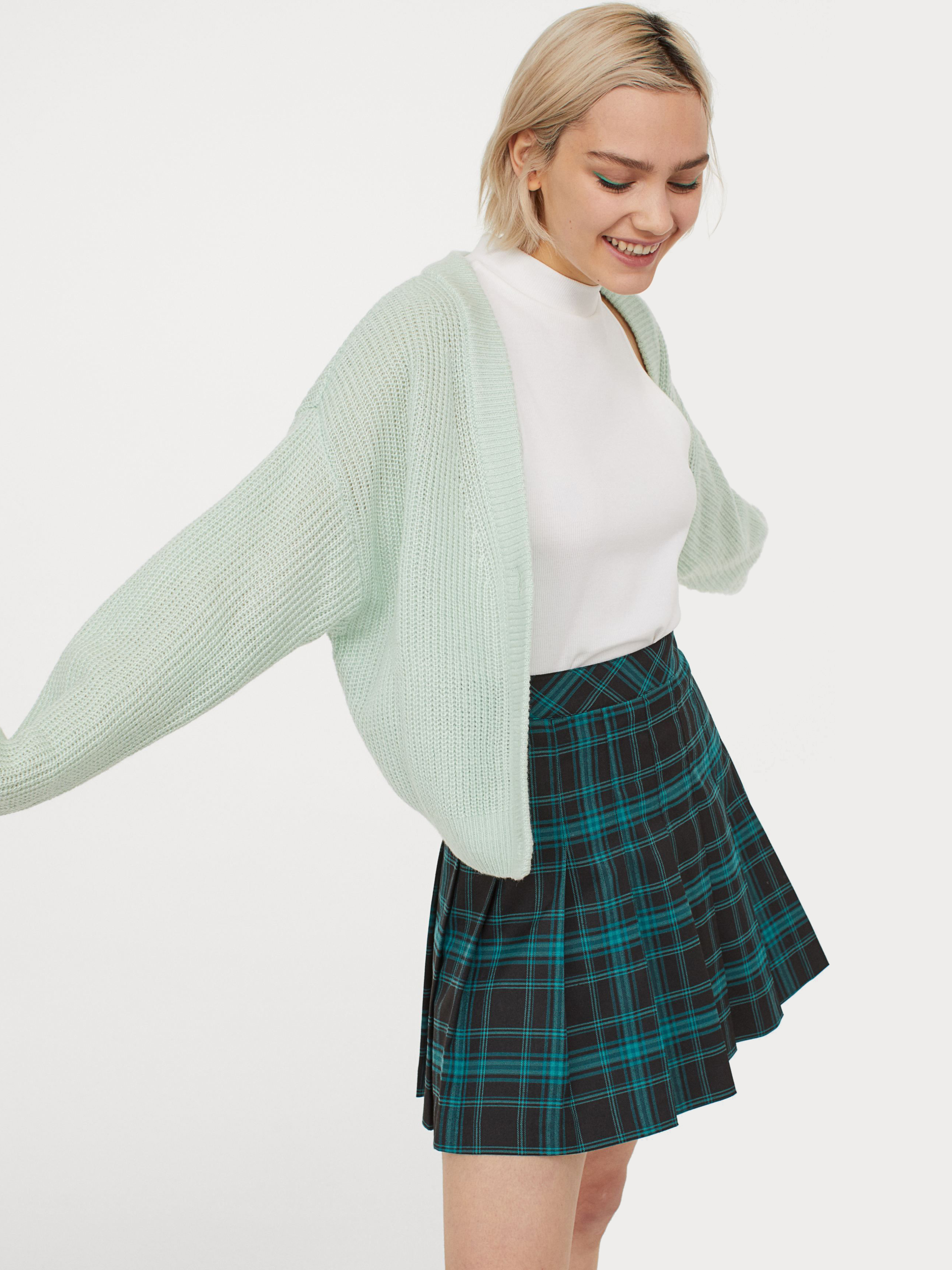 

Юбка H&M 0869379  Зеленая, Юбка H&M 0869379 40 Зеленая