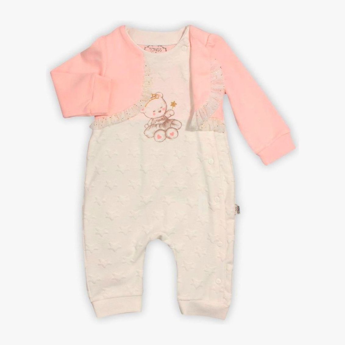 

Человечек Tongs Baby 2421 62 см Кремовый
