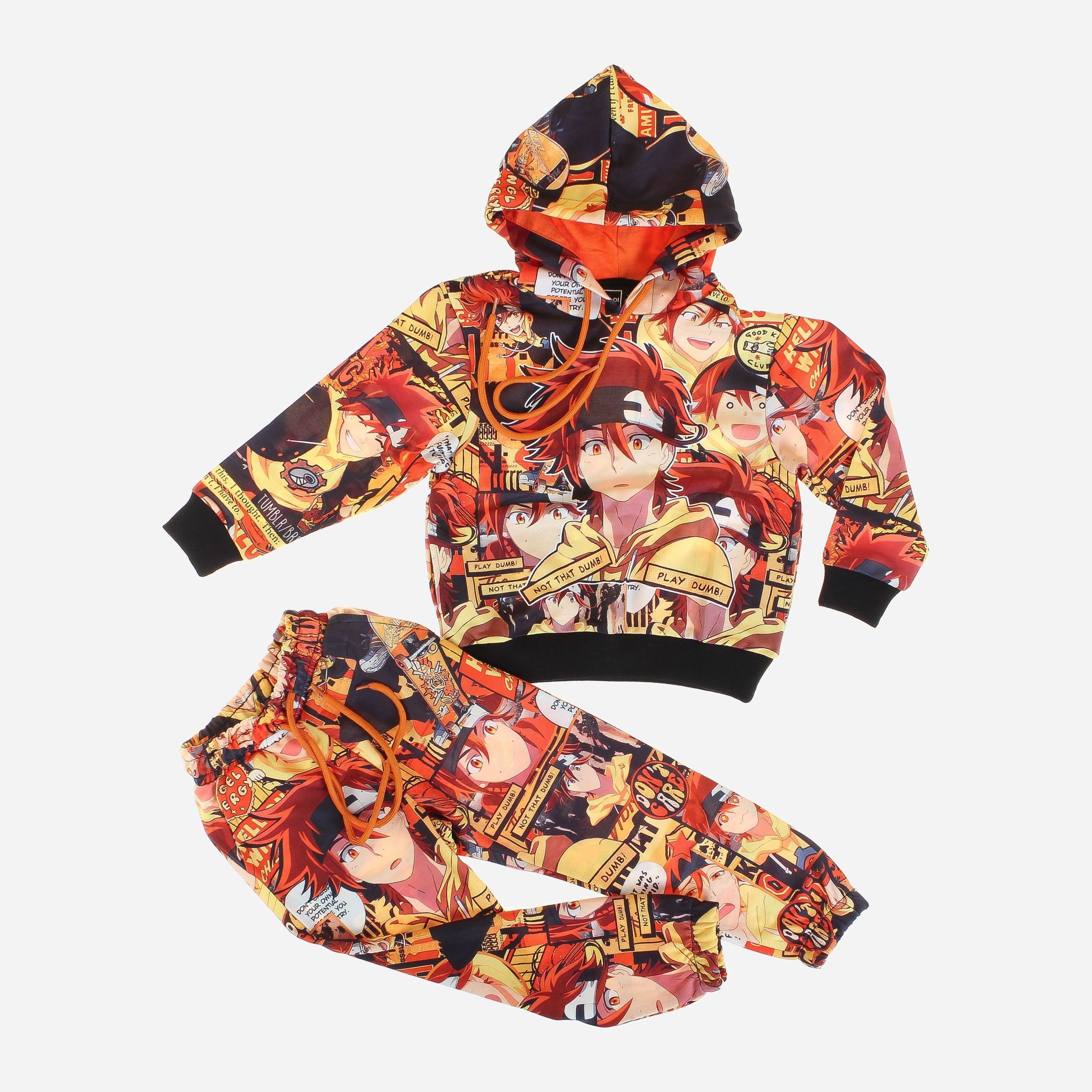 

Спортивный костюм Cloise CL0113033-CL0153014 116 см Оранжевый/Черный